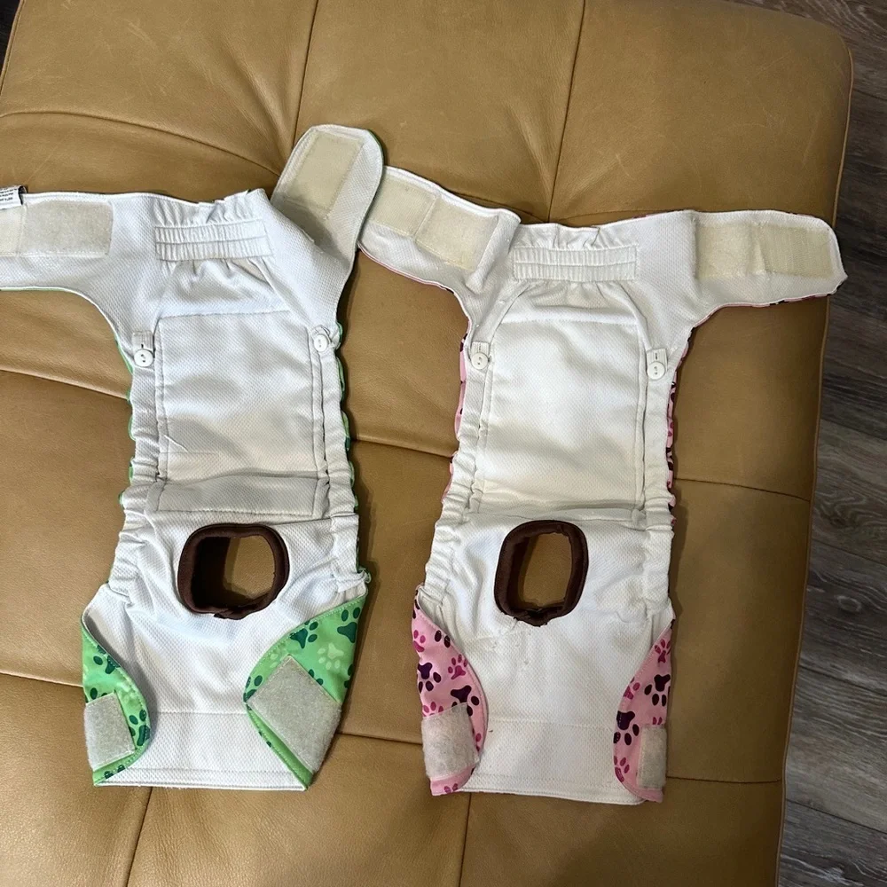 2 small size Dog diaper